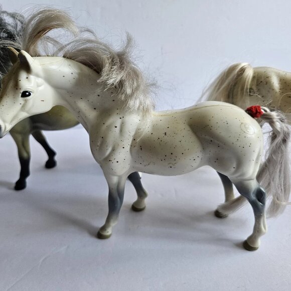 Vintage 1998 Empire Industries “Grand Champions” Appaloosa & Dapple Grey Horses - Picture 12 of 12